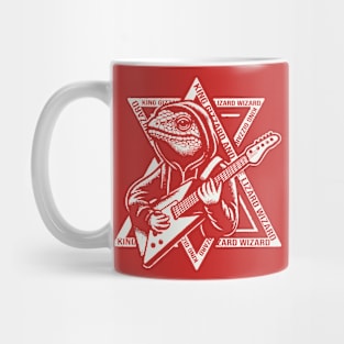 Lizard Wizard Vintage Psychedelic Fan Art Mug